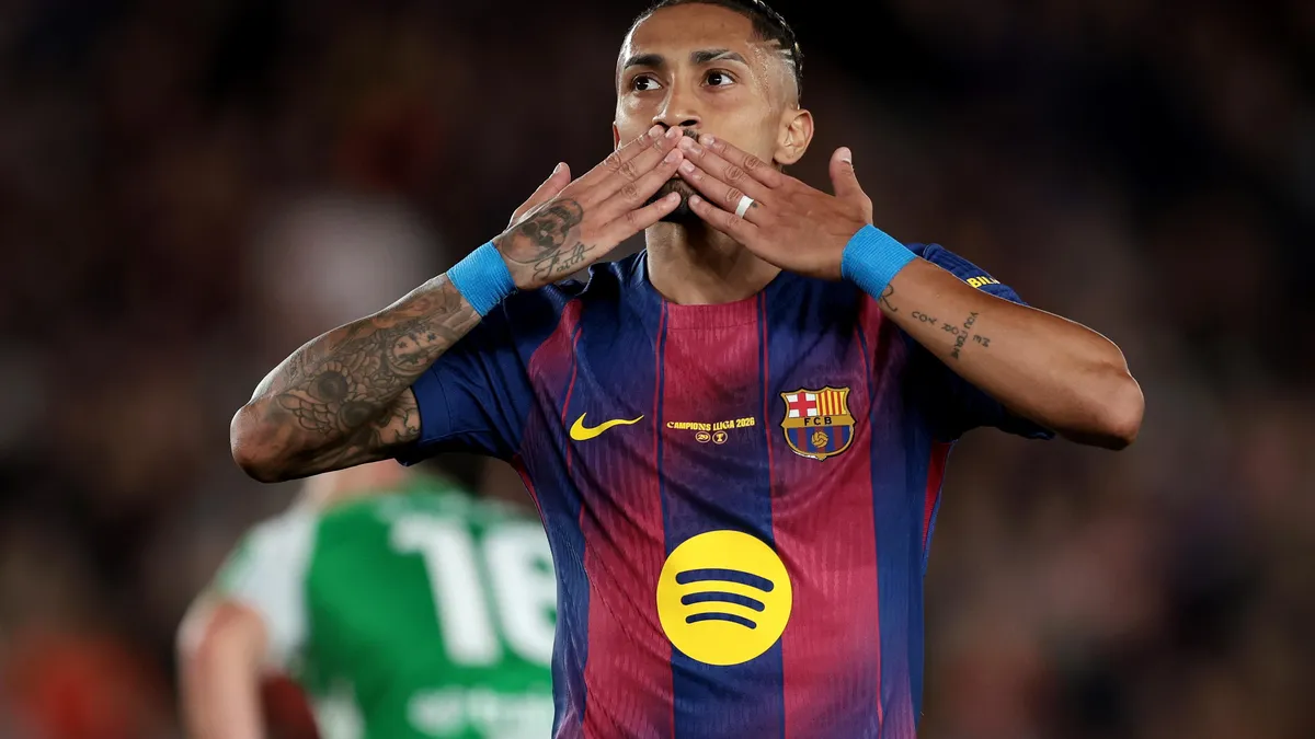 Barcelona President Addresses Raphinha's Future, Hints at Adeyemi Interest