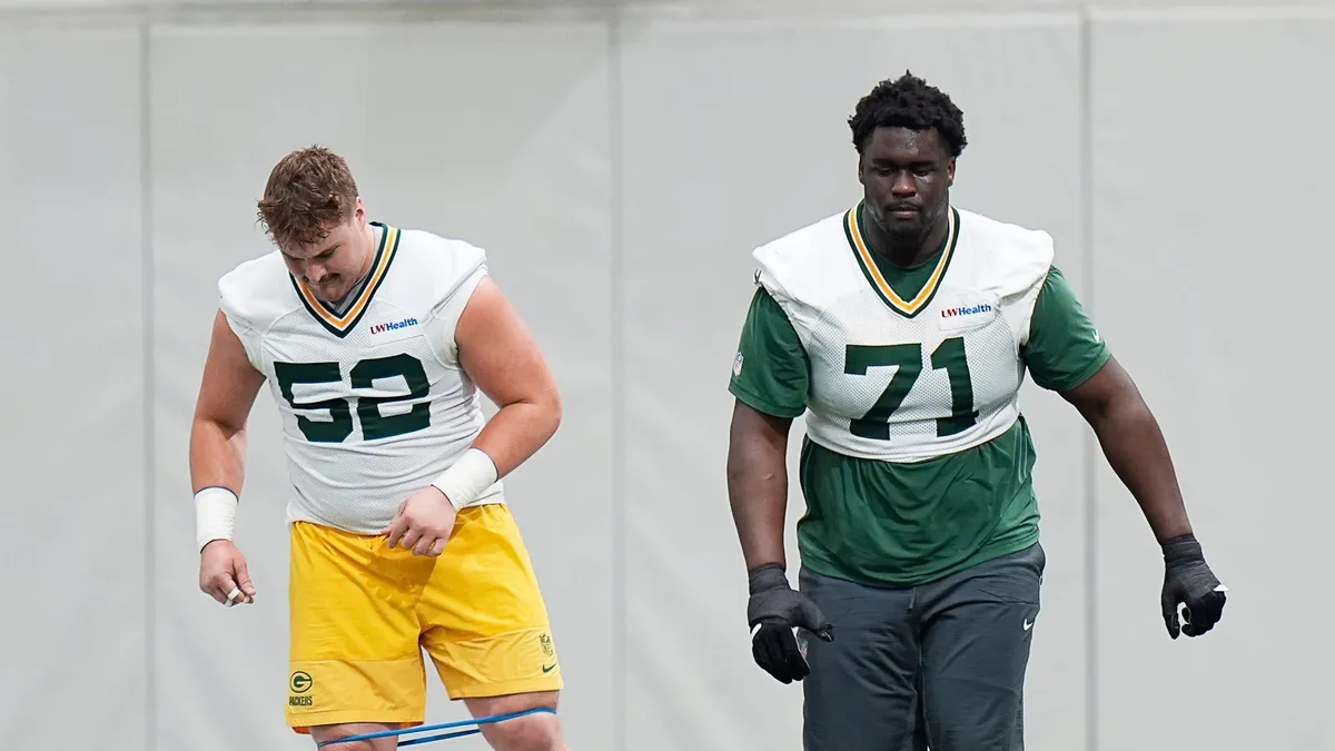 Packers' Right Guard Position Up for Grabs in Training Camp Competition