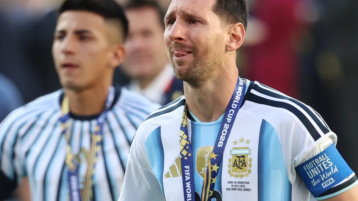Messi in Tears as World Cup Dream Ends in Defeat