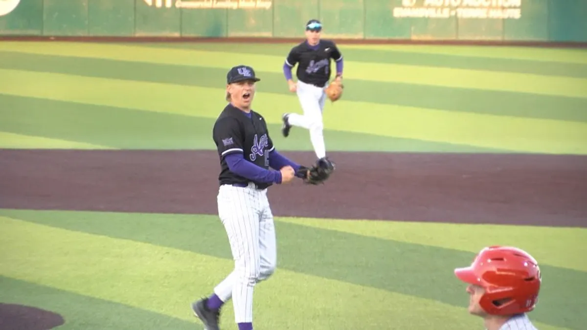 Evansville Pitcher Max Hansmann Drafted by Nationals