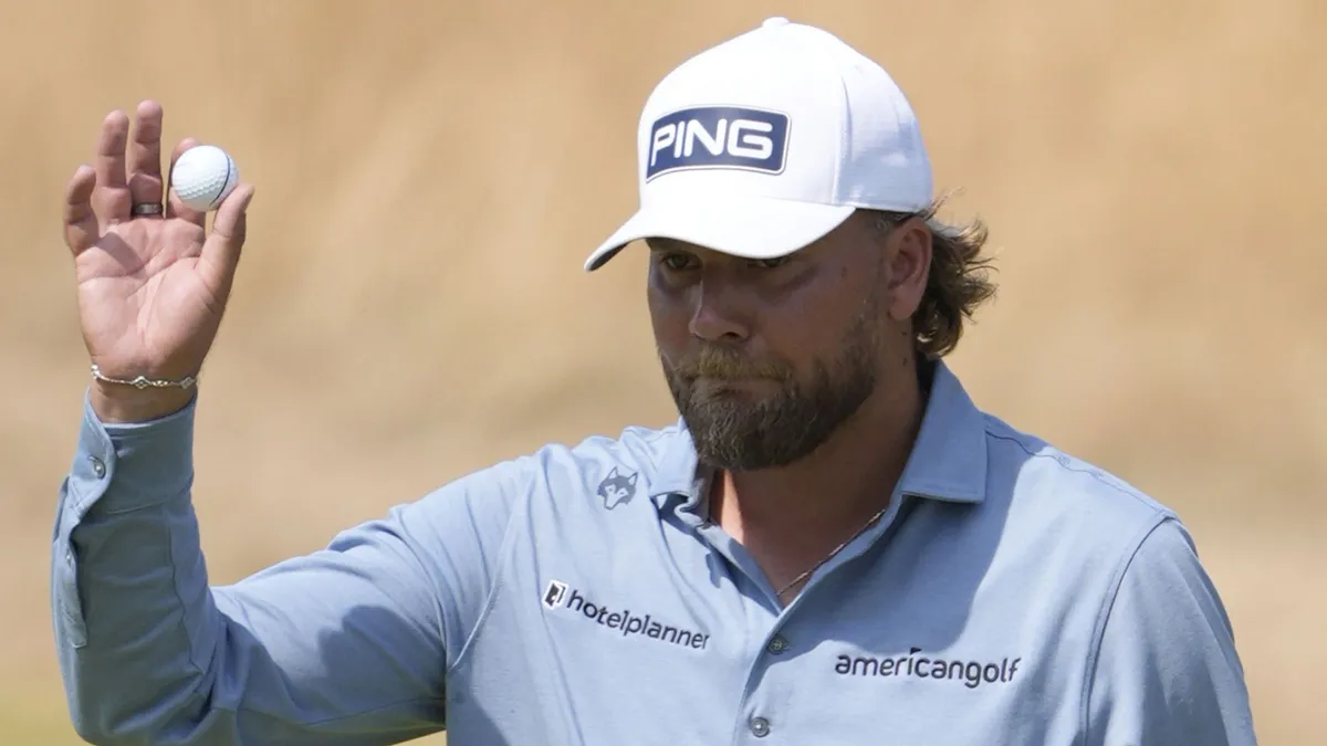 Unconventional Golfer Eyes Open Lead Despite Smoking Habit