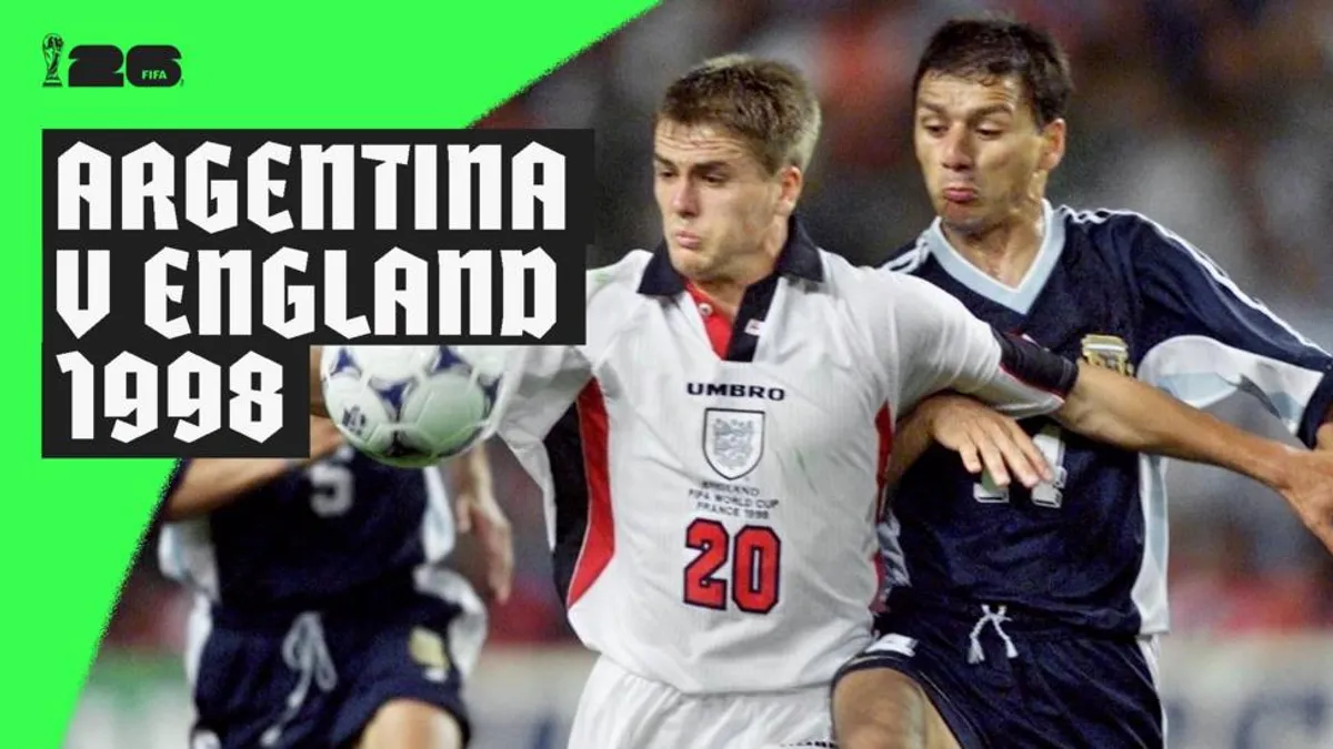 England's 1998 World Cup Journey Ends in Penalty Shootout Heartbreak Against Argentina
