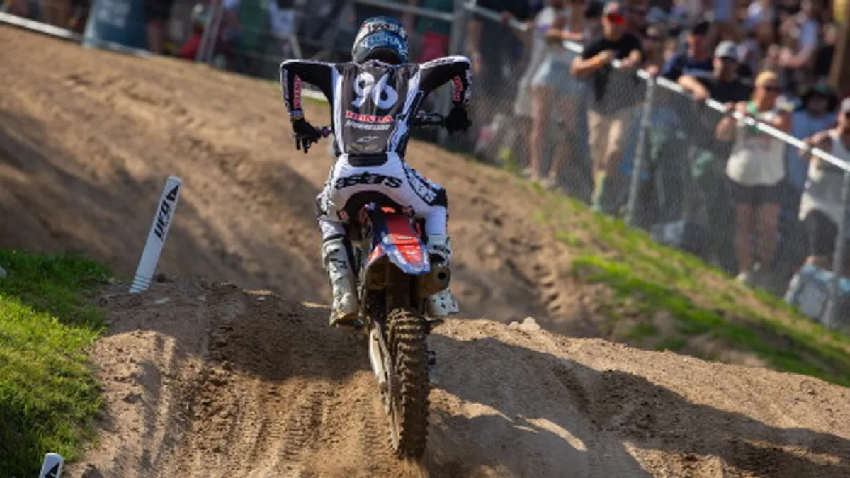 Hunter Lawrence Dominates Spring Creek 450 Moto 1