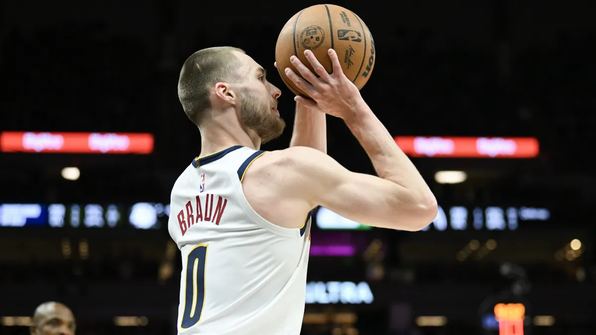 Denver Nuggets' Christian Braun Reflects on Disappointing Season