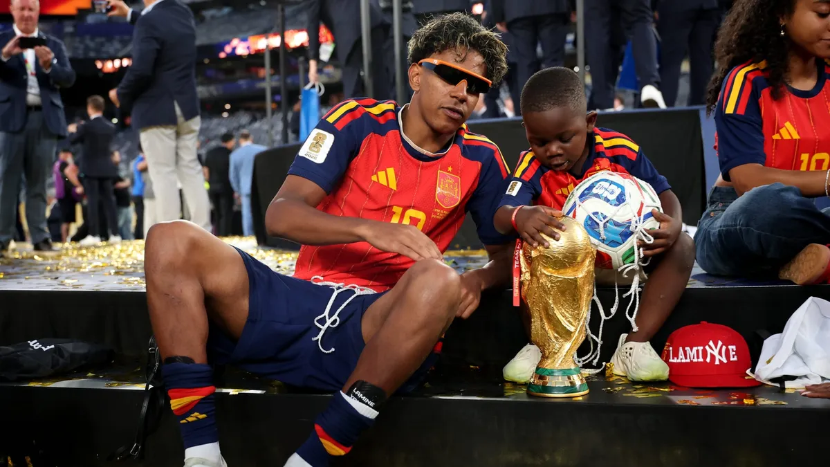 Lamine Yamal's Historic World Cup Triumph and Family Joy