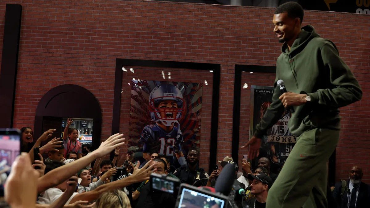 Victor Wembanyama Met With Boos in NYC Fan Event Post-Knicks Finals Loss