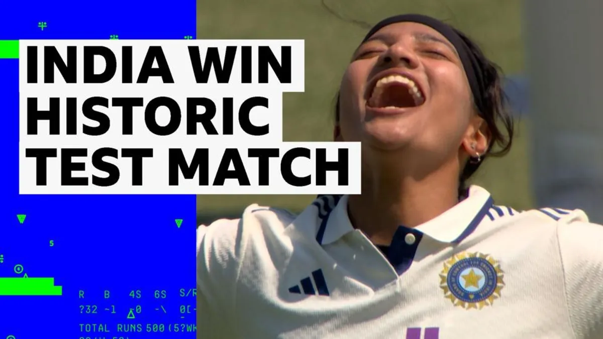 India Secure Landmark Test Win at Lord's