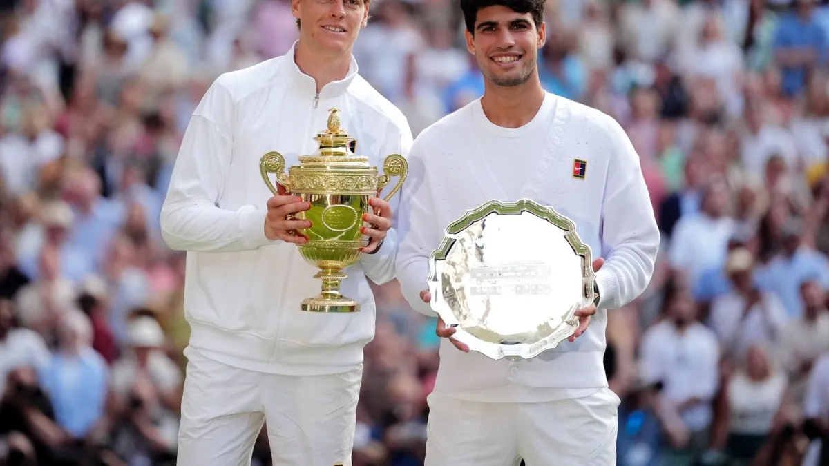 Sinner Claims Wimbledon Title, Says Alcaraz is Vital for Tennis