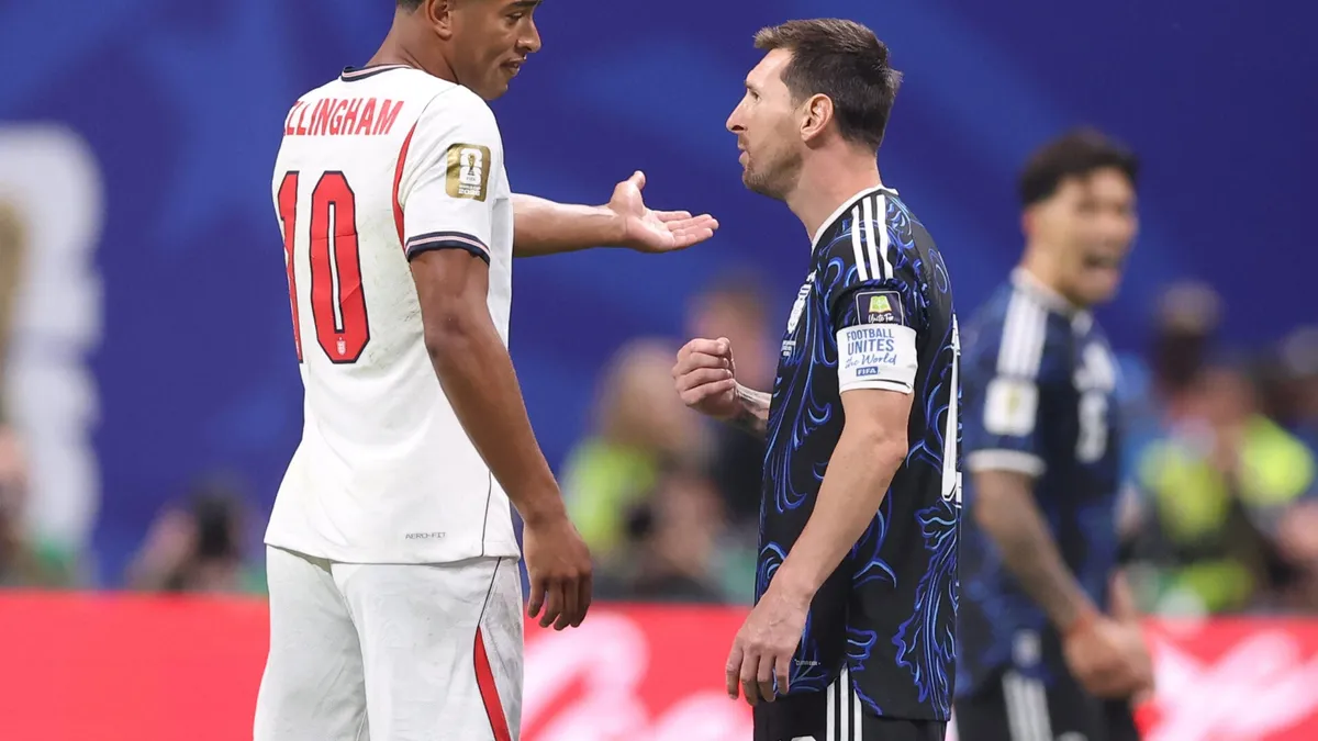 Bellingham Comments on Tense Messi Encounter in World Cup Semifinal