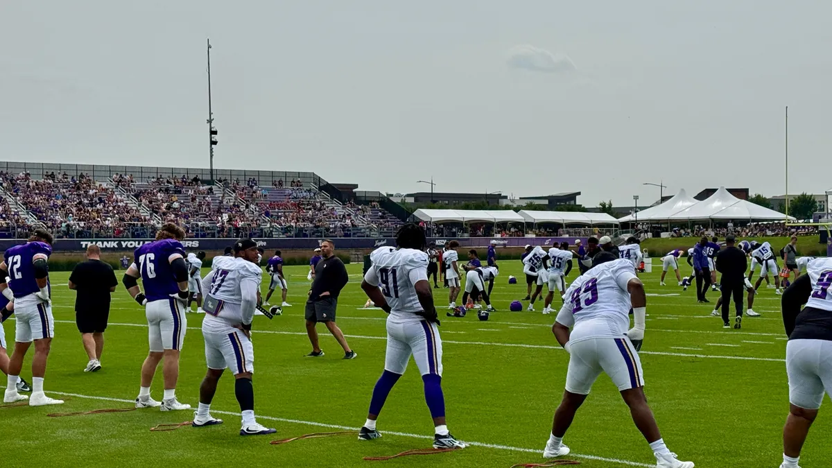 Vikings Practice Sees Progress Amidst Shifting Weather