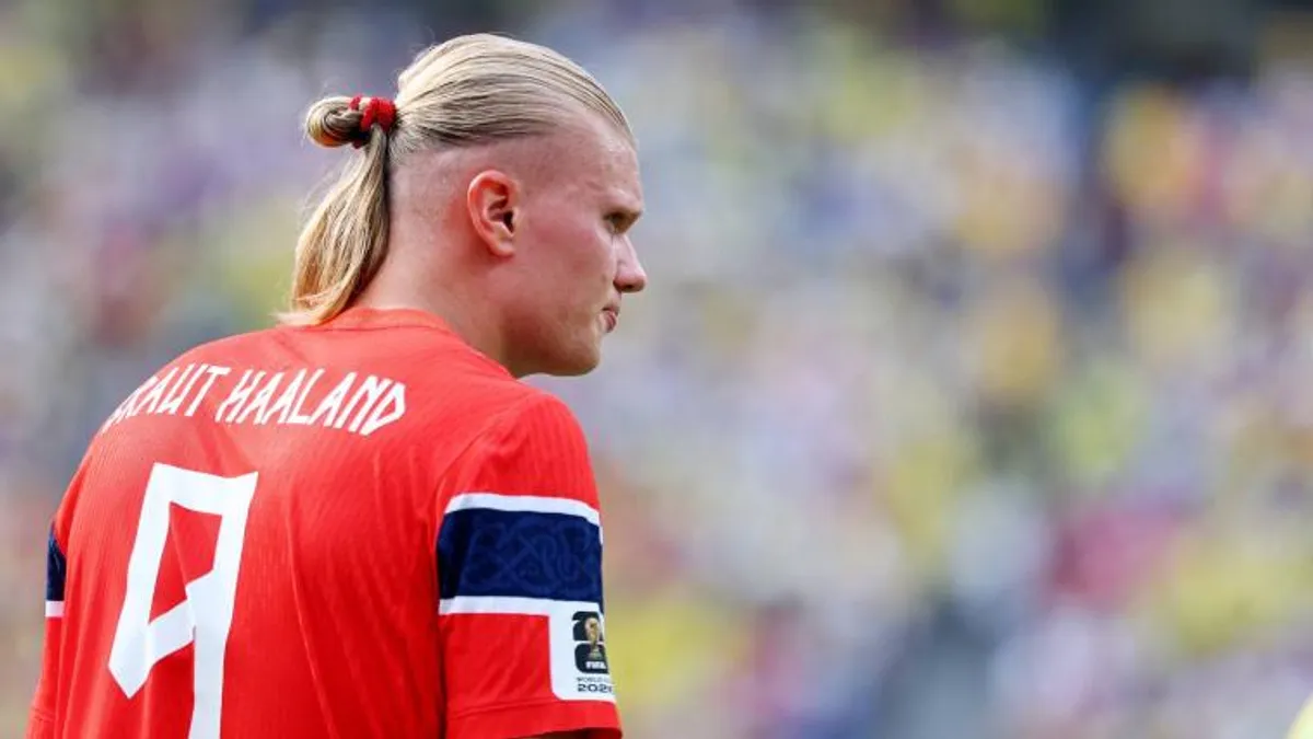 Haaland substituted in Norway's extra-time exit against England
