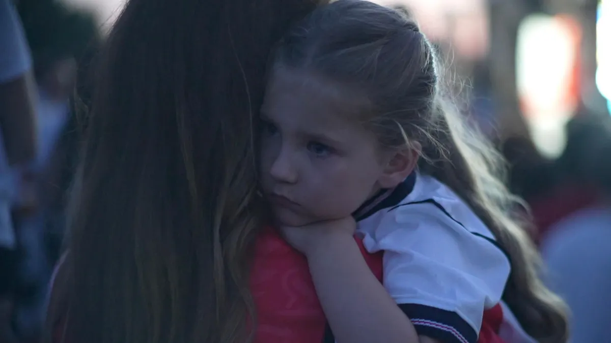 England's World Cup Exit Leaves Families Devastated