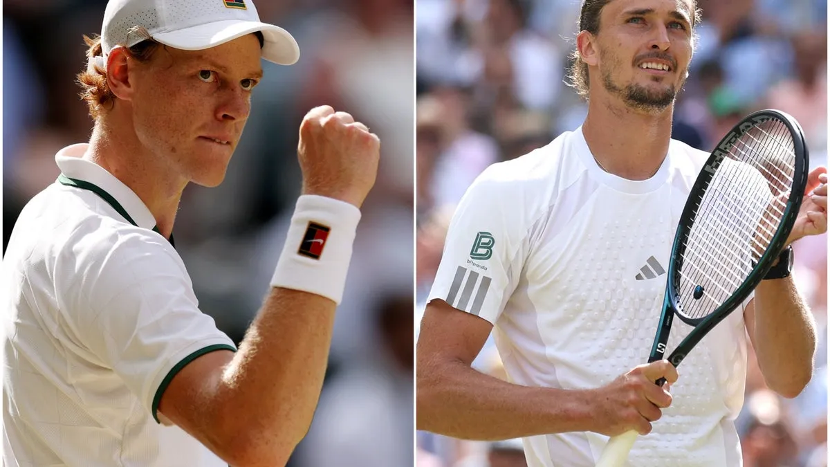 Sinner and Zverev Set for Wimbledon Men's Final Showdown