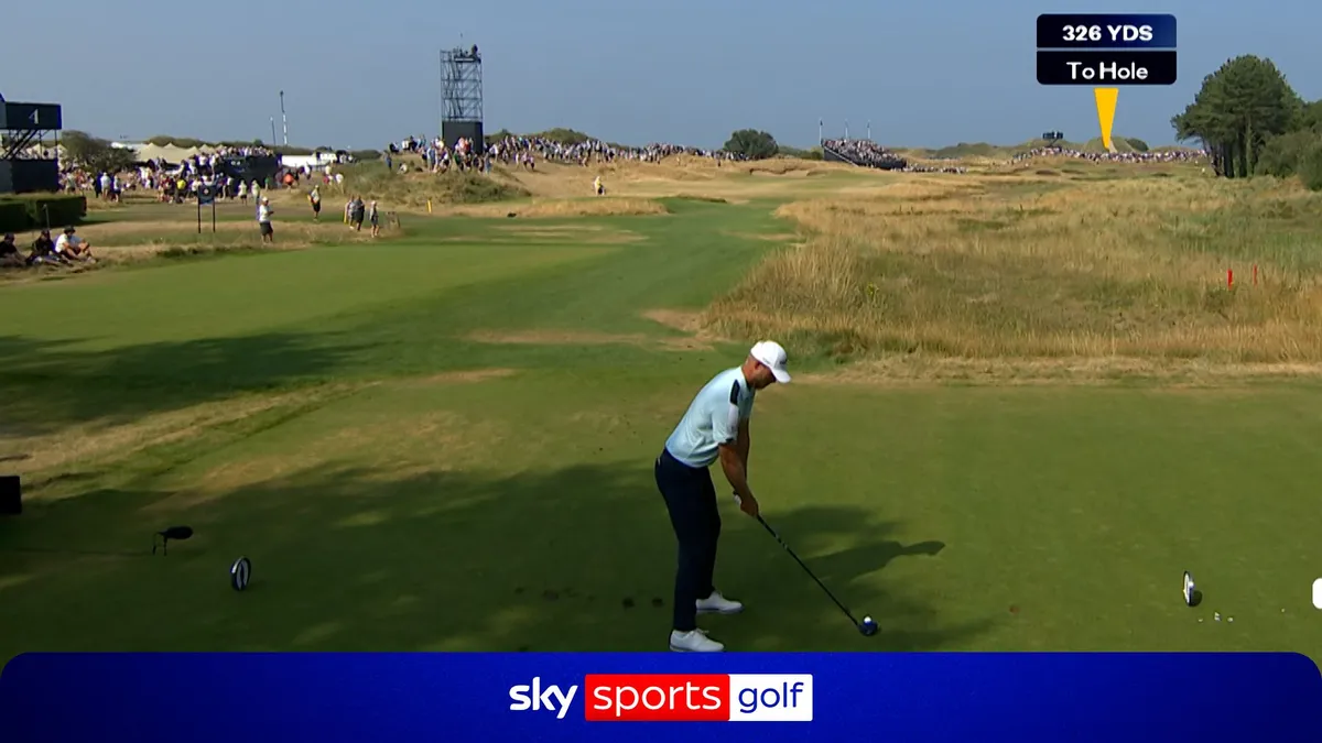 Svensson's Near Albatross on Par-Four Stuns at The Open