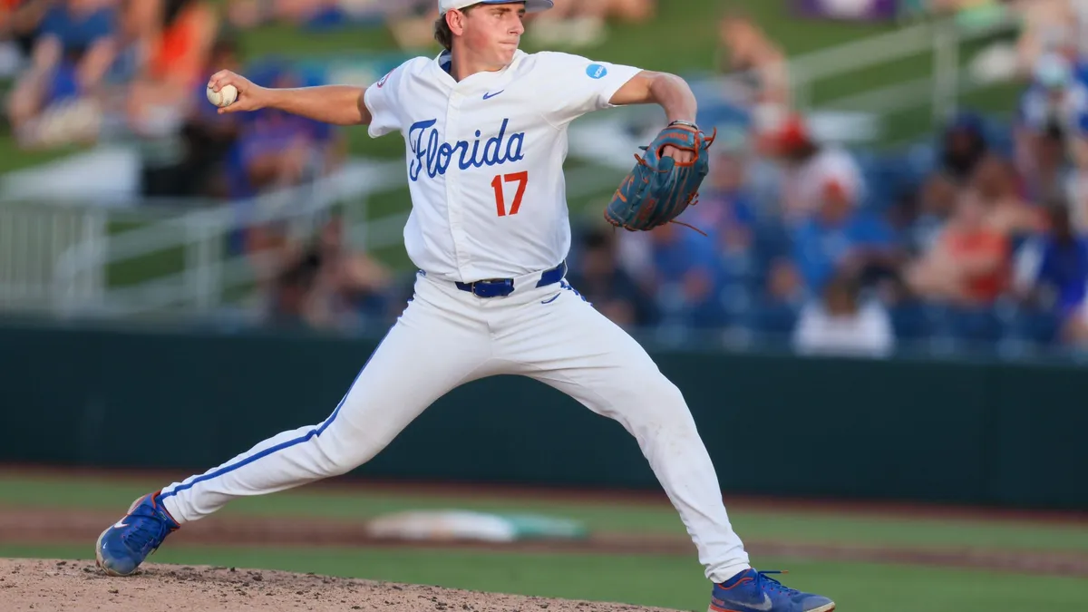 Dodgers Select Florida Pitcher Russell Sandefer in Fourth Round of MLB Draft