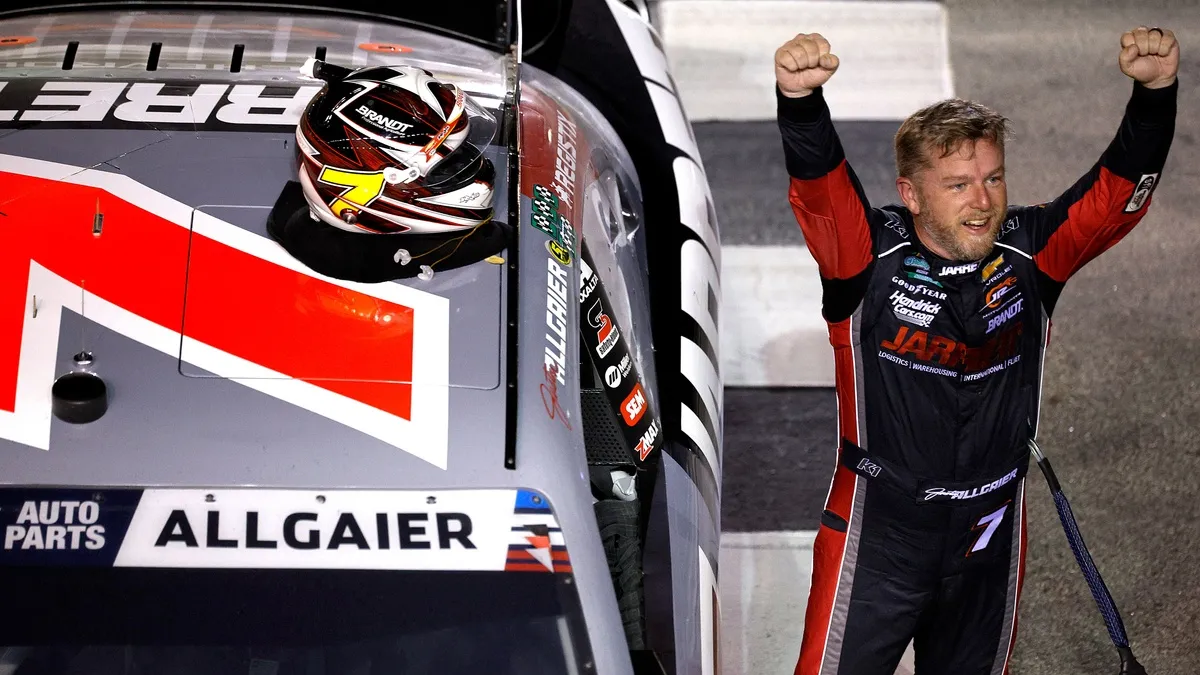Justin Allgaier Triumphs in Overtime Thriller at Atlanta