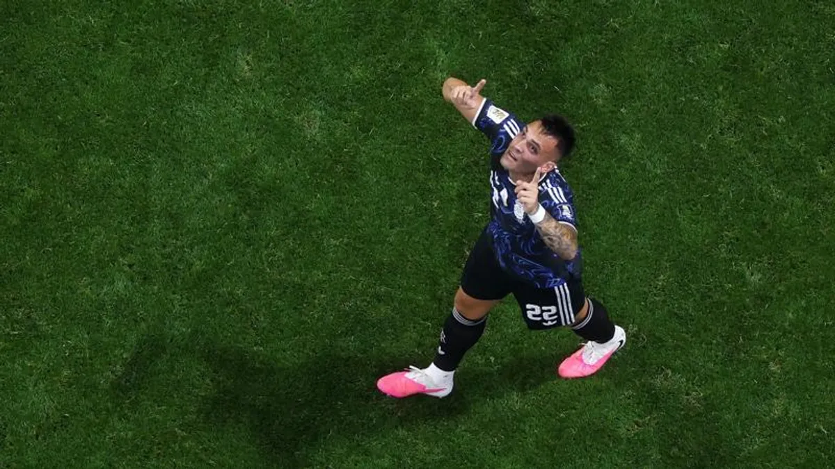 Lautaro Martinez Powers Argentina into World Cup Final