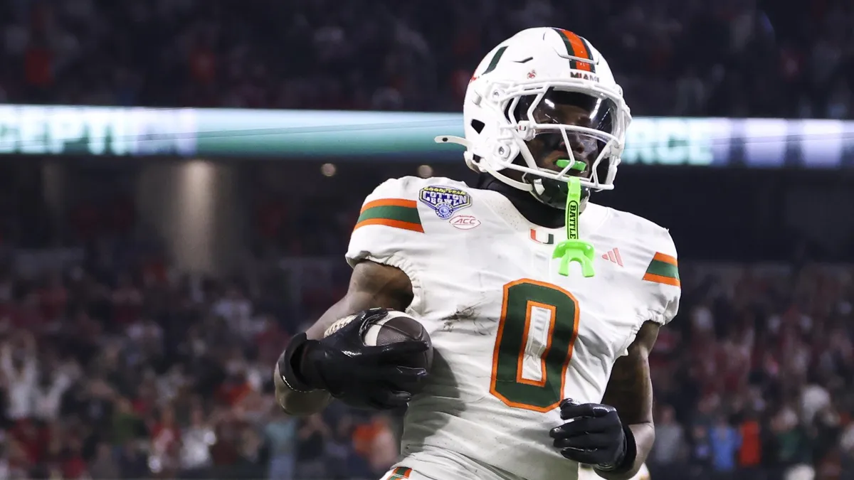 Miami's Keionte Scott Reflects on Pivotal Cotton Bowl Interception