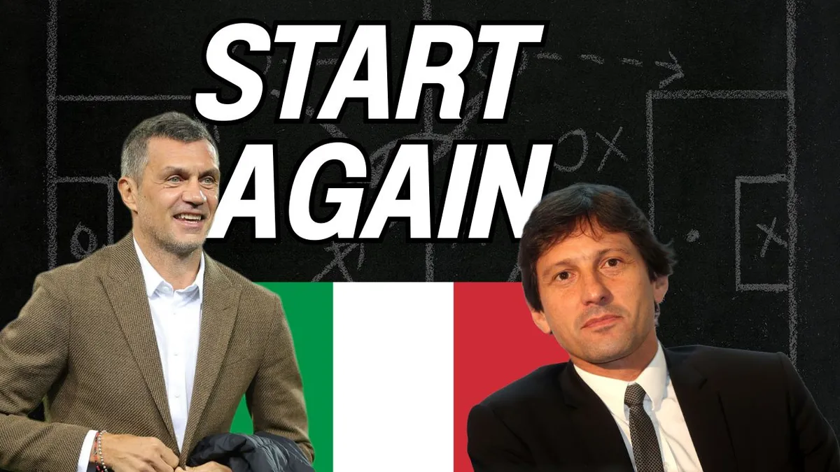 Paolo Maldini Takes Helm of Italy's Football Future