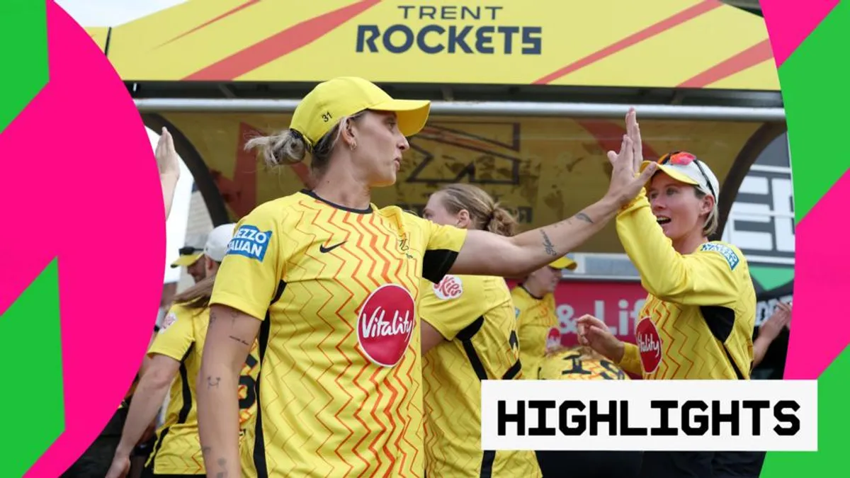 Trent Rockets Secure Final Berth After Dramatic Comeback Win