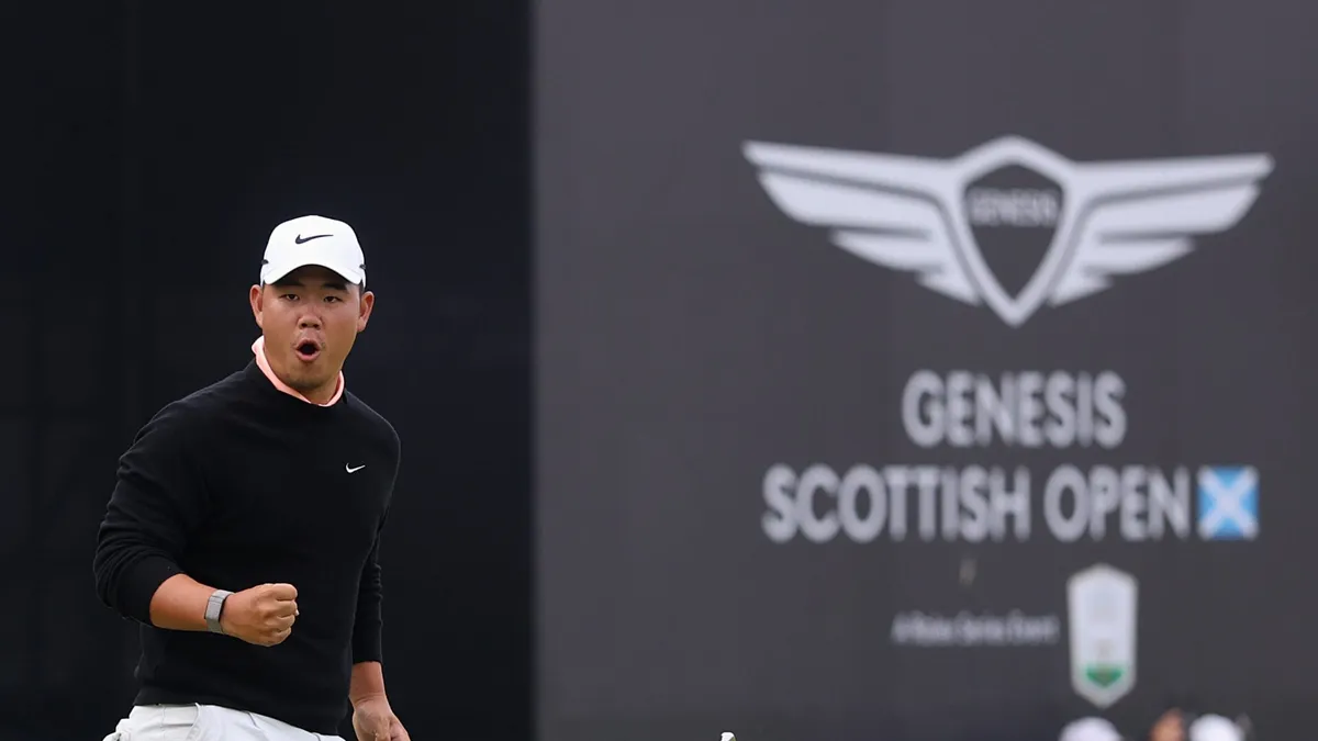 Tom Kim Ends Long Victory Drought at Genesis Scottish Open
