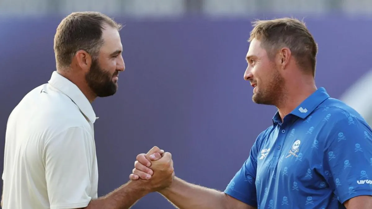 Scheffler Defends DeChambeau Amidst Rules Controversy at The Open