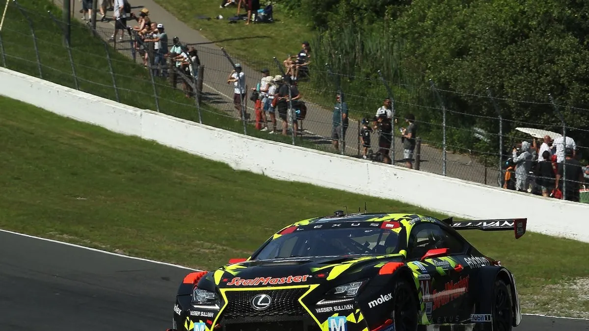 Vasser Sullivan's Strategic Pit Stop Secures GTD Pro Victory at CTMP