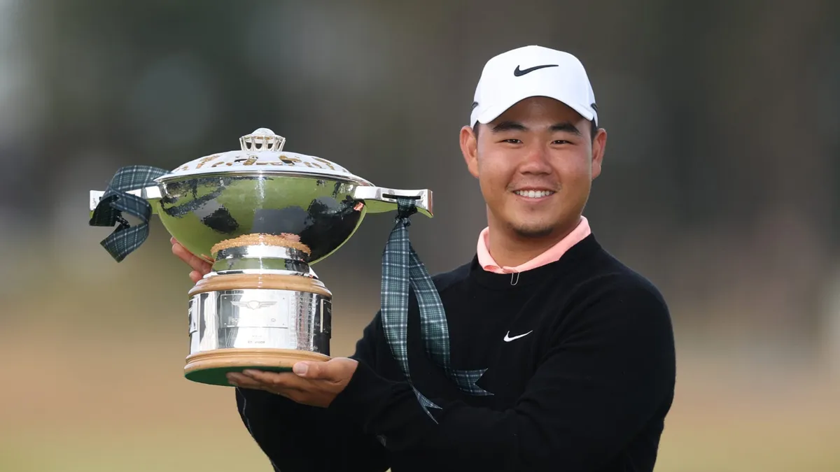 Min Woo Lee Impressed by Tom Kim's Bogey-Free Scottish Open Win